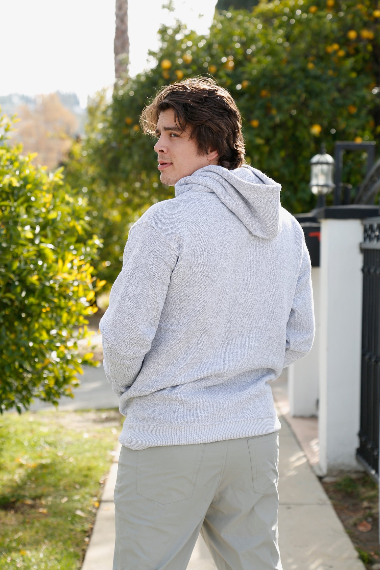 Cozy Grey Purpose Hoodie